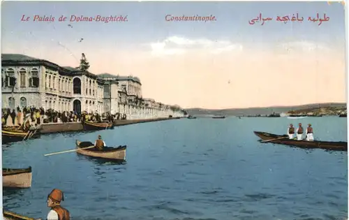 Constantinople - Le Palais de Dolma-Baghtche - Feldpost -702478