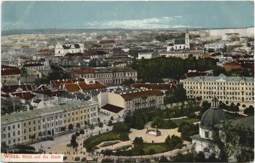 Wilna - Blick auf die Stadt - Feldpost -702532