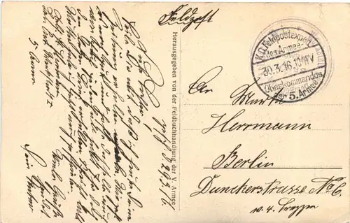 Stenay - Feldpost -702414