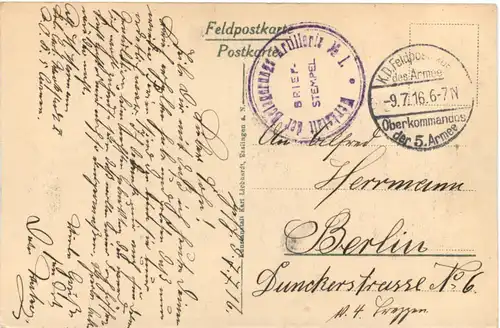 Chatel - Feldpost -702376