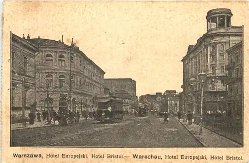 Warszawa - Warschau - Hotel Europejski - Feldpost -702494