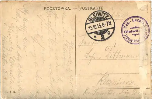 Warszawa - Warschau - Hotel Europejski - Feldpost -702494