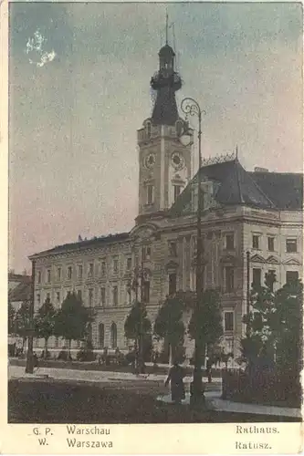Warschau - Warszawa - Rathaus -702364