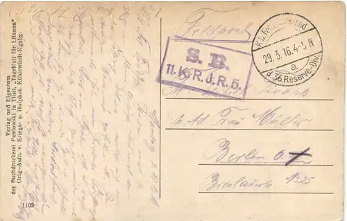 Wilna - Feldpost -702380