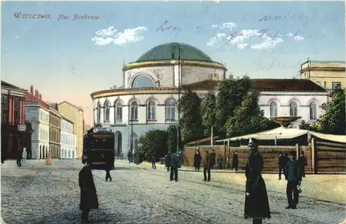 Warszawa - Plac Dankowy - Feldpost -702480