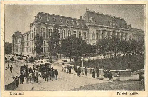 Bucuresti - Palatul Justitiei - Feldpost -702552