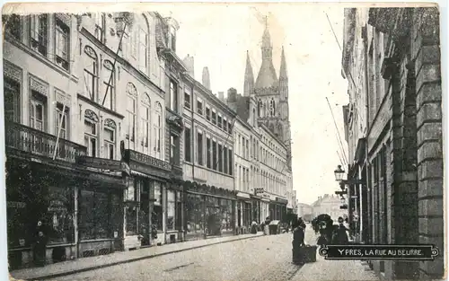 Ypres - La Rue au Beurre - Feldpost -702548