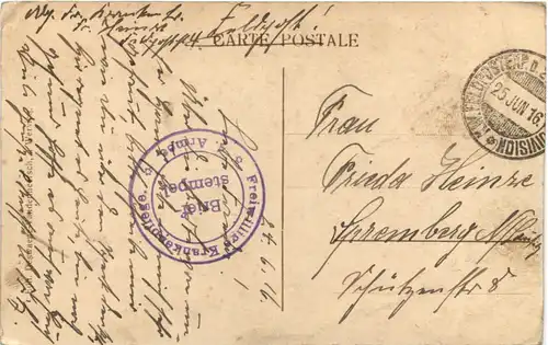 Wervicq - Pont Frontiere - Feldpost -702546