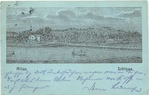 Mitau - Schloss - Feldpost -702576