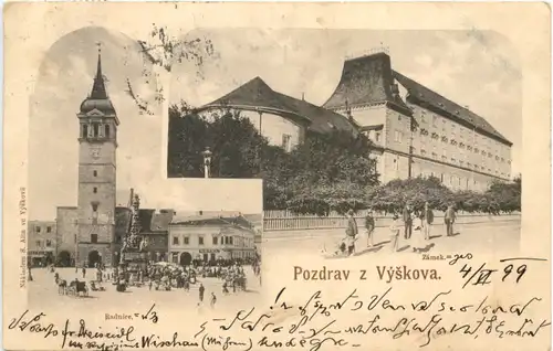 Pozdrav z Vyskova - Wischau -702688