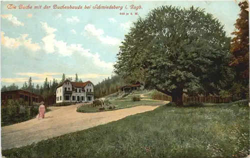 Schmiedeberg im Riesengebirge - Buchenbaude -702650