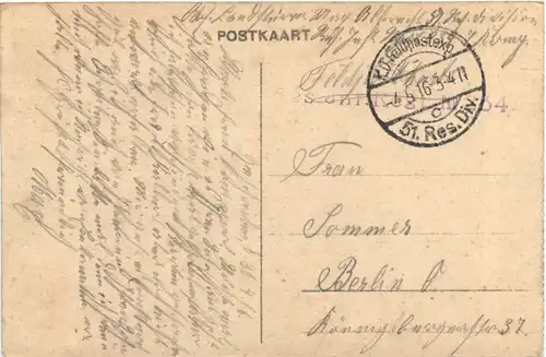 Roeselare - Stadieplaats - Feldpost -702564