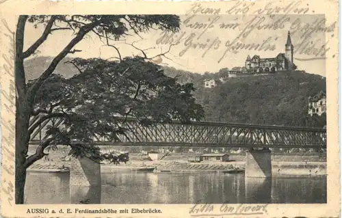 Aussig an der Elbe - Ferdnindshöhe -702716