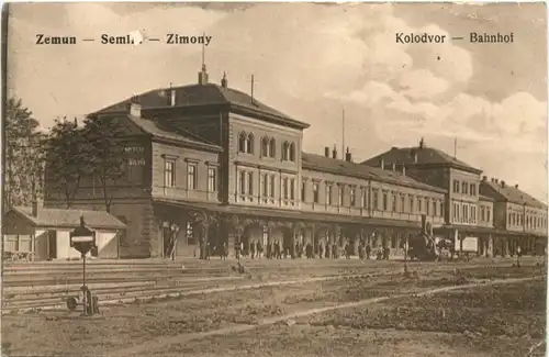 Zemun - Zimony - Kolodvor - Feldpost -702664