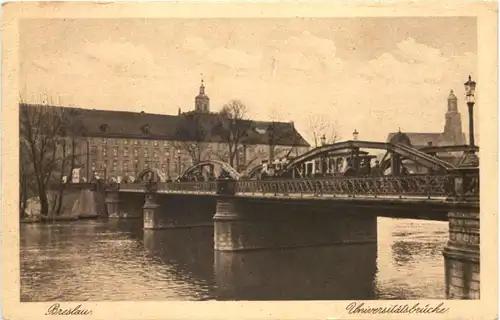 Breslau - Universitätsbrücke -702620