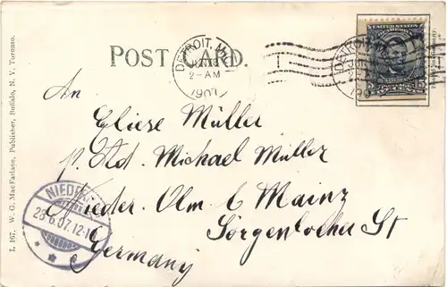 Detroit - Hurlbut Memorial Gate -702750