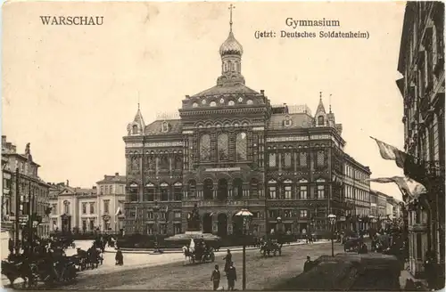 Warszawa - Warschau - Gymnasium Feldpost -702972