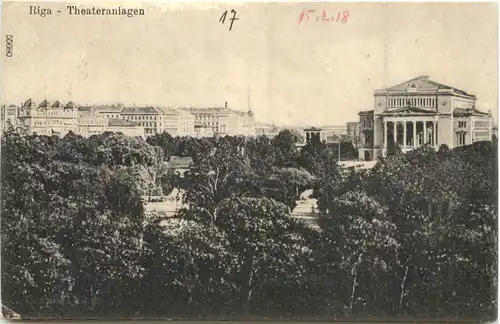 Riga - Theateranlagen -702822