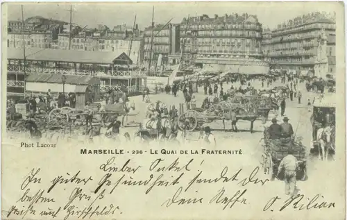 Marseille - Le Quai de la Fraternite -702878