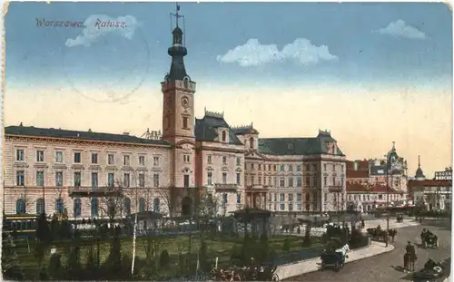 Warszawa - Ratusz - Feldpost -702958