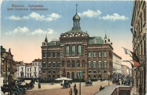 Warschau - Warszawa - Gymnasium - Feldpost -702942