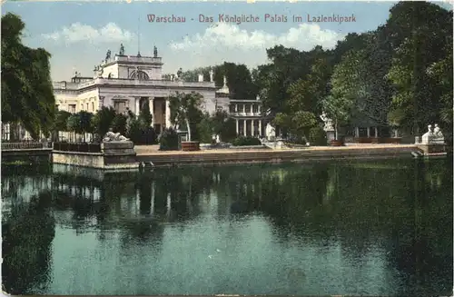 Warszawa - Das Königliche Palais - Feldpost -702978