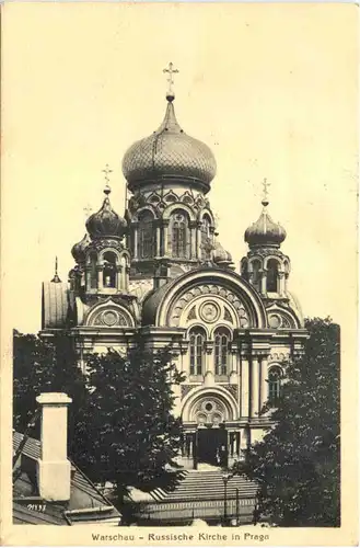 Warschau - Warszawa - Russische Kirche in Praga - Feldpost -702930