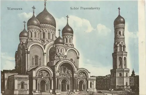 Warschau - Warszawa - Sobor Prawoslawny -702926