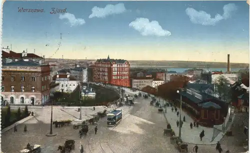 Warszawa - Zjazd - Feldpost -702976