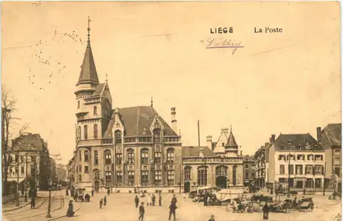 Liege - La Poste - Feldpost -703022