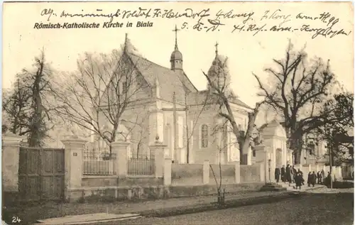 Kirche in Biala - Feldpost -703006