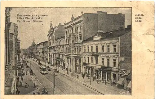 Lodz - Petrikauer Strasse - Feldpost -703122