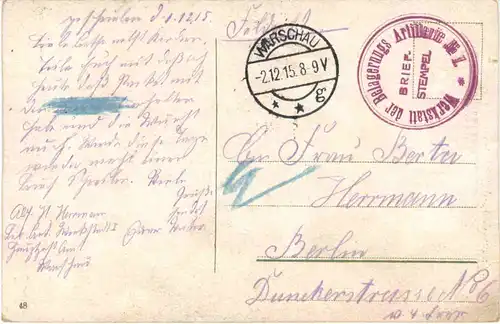 Warszawa - Feldpost -703096