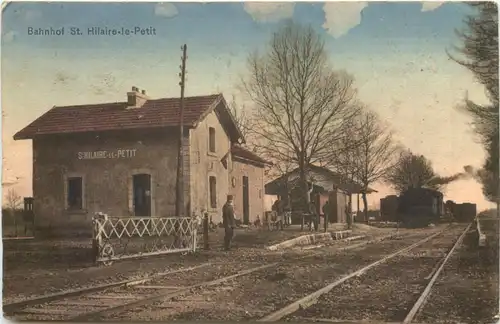 Bahnhof St. Hillaiare le Petit - Feldpost -703162