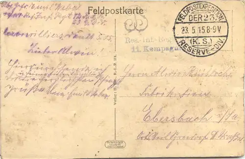 Bahnhof St. Hillaiare le Petit - Feldpost -703162