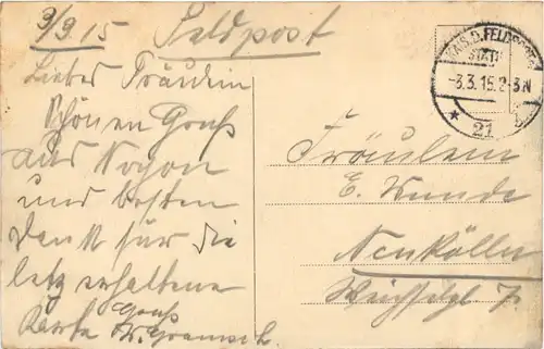 Noyon - Le College - Feldpost -703156