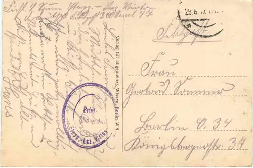 Kirche in Dammvillers - Feldpost -703120