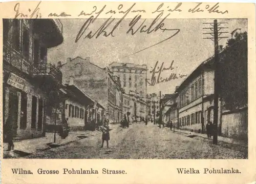 Wilna - Grosse Pohulanka Strasse - Feldpost -703212