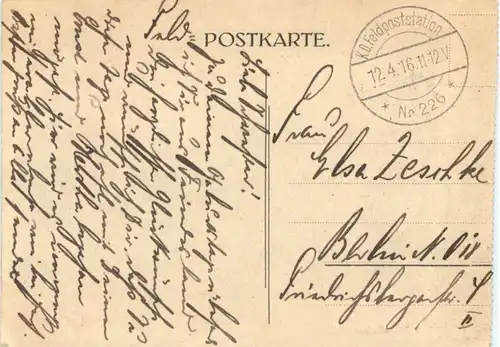 Wilna - Grosse Pohulanka Strasse - Feldpost -703212