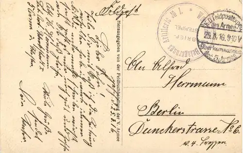 Stenay - Feldpost -703208