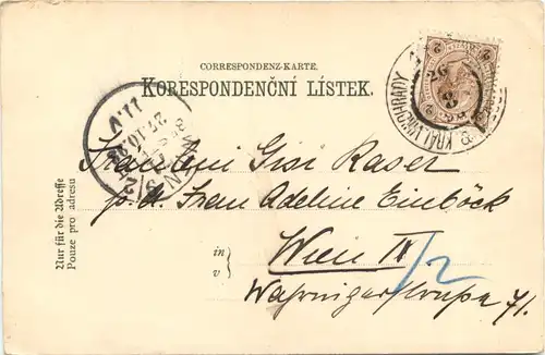 Pozdrav z Prahy - Litho -703222