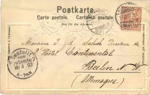 Neuchatel - Prägekarte -703312