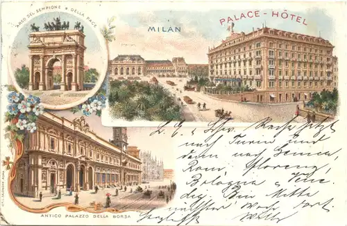 Milano - Palace Hotel - Litho -703268