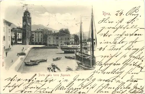 Riva - Porto colla torre Aponale -703282