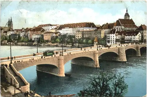 Basel - Neue mittlere Rheinbrücke -703322