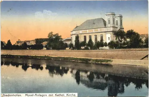 Diedenhofen - Mosel-Anlagen - Feldpost -703190