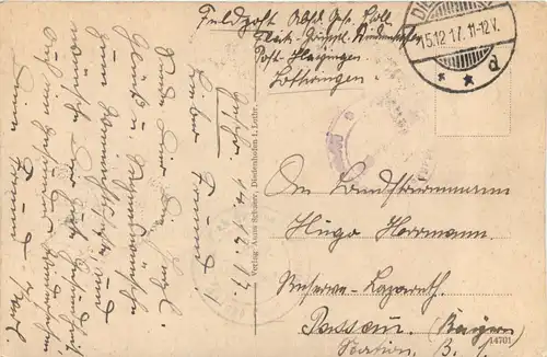 Diedenhofen - Mosel-Anlagen - Feldpost -703190