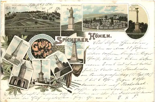 Spicherer Höhen - Litho -703244