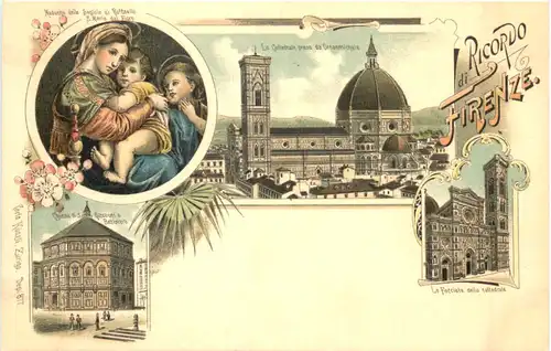 Ricordo di Firenze - Litho -703266
