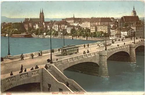 Basel - Neu Rheinbrücke -703324
